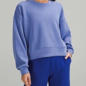 lululemon athletica Blue Sweatshirt